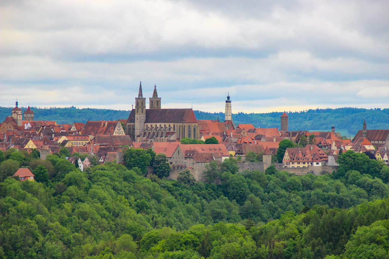 中世ドイツの美しい街並みローテンブルクとドイツワインのお話。